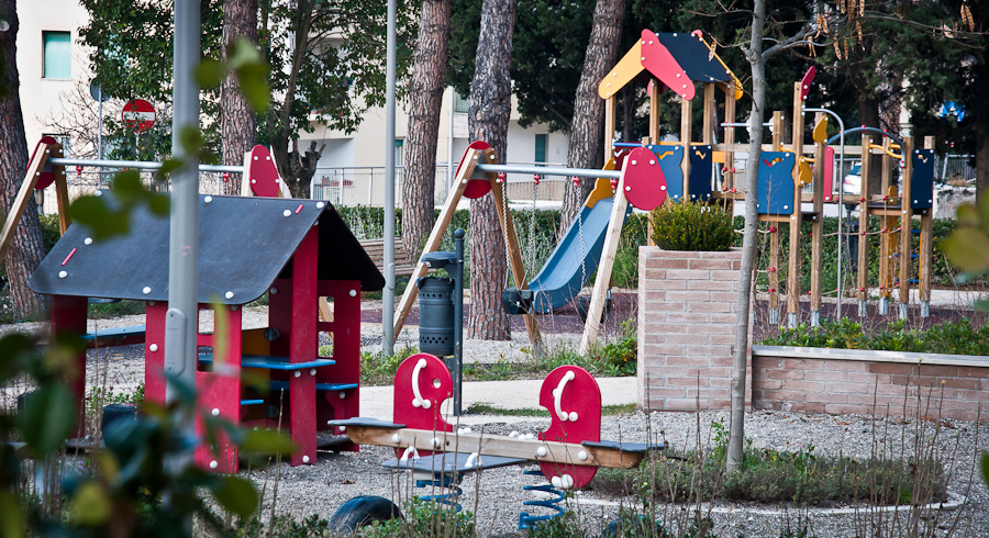 Parco Giochi per bambini del Comune di Spello, Perugia