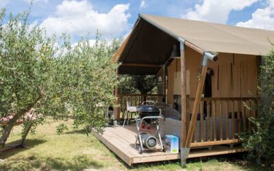 SETTEMBRE in Umbria in campeggio con ristorante, laghetto di pesca e barbecue